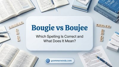 Bougie or Boujee
