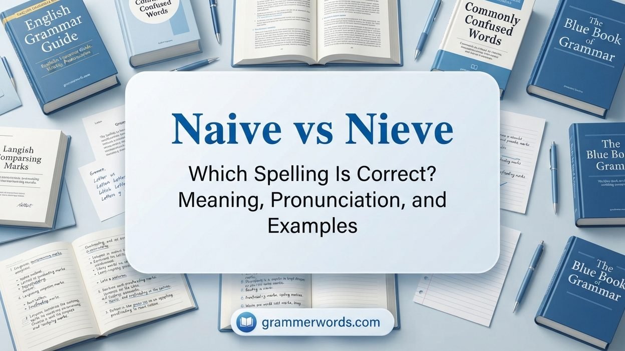 Naive vs Nieve