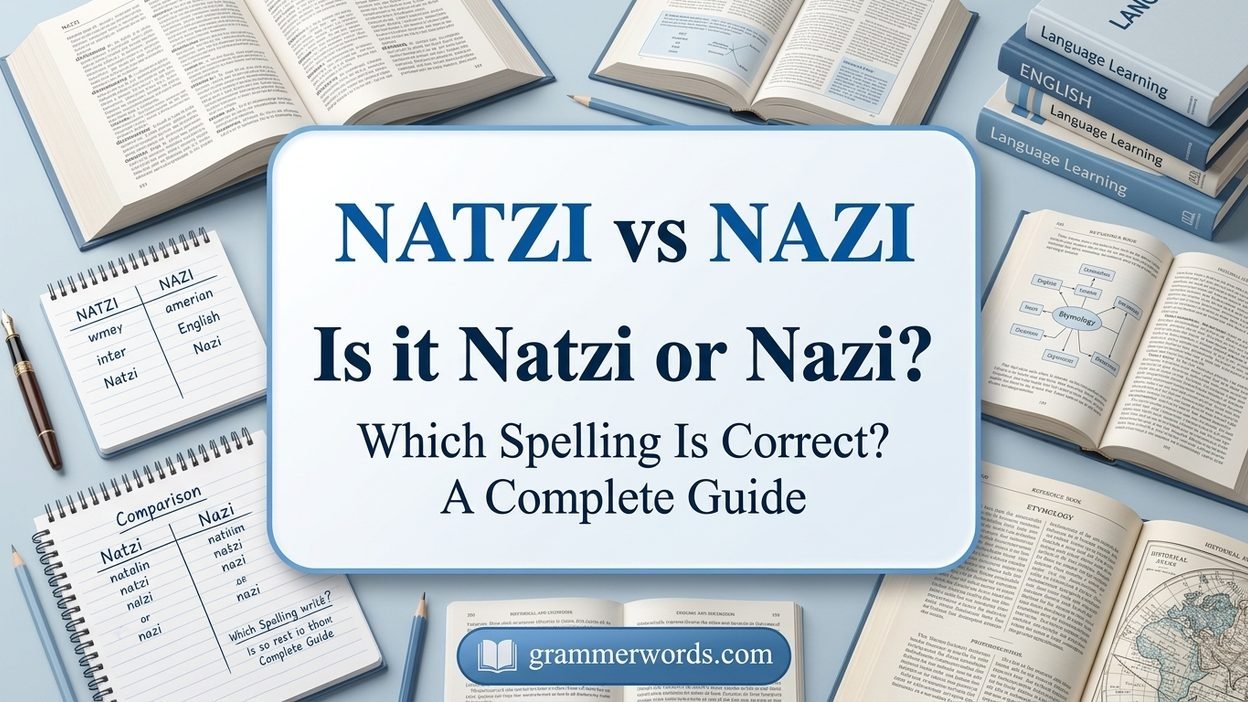 Natzi or Nazi