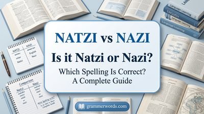 Natzi or Nazi