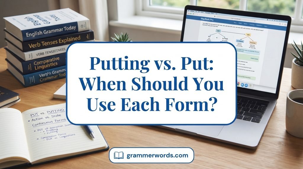 Putting vs. Put: When Should You Use Each Form?