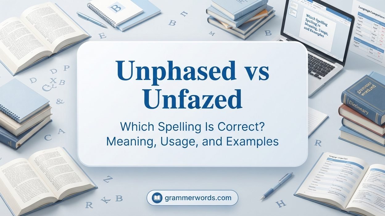 Unphased or Unfazed