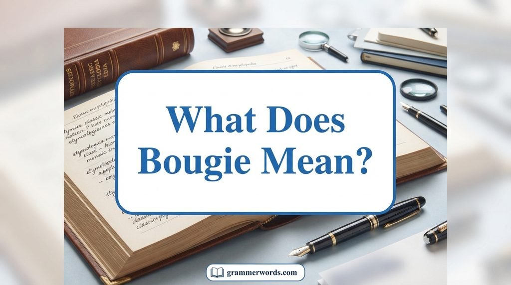 What Does Bougie Mean?