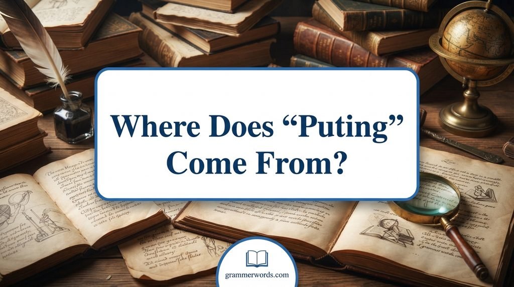 Where Does “Puting” Come From?