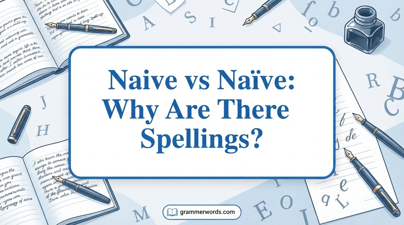 Naive vs Naïve: Why Are There Two Spellings?